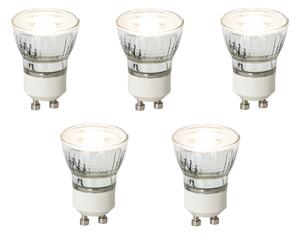 5 db GU10 dimmelhető LED izzó szett 35 mm 4W 200lm 3000K