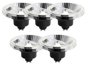 5 darabos GU10 dimmelhető LED izzó készlet 111mm 10.5W 770LM 4000K