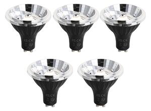 5 db GU10 Dimmerel szabályozható LED izzó 70mm 6.5W 600LM 3000K