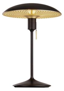 Fekete-aranyszínű lámpabúra ø 35 cm Manta Ray – UMAGE