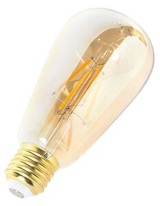 5 db-os készlet E27-es dimmelhető LED izzó ST64 Goldline 5W 380lm 2200K