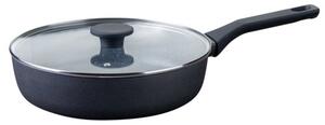 FM Serpenyő magas fallal üvegfedővel 28 cm Cosmo