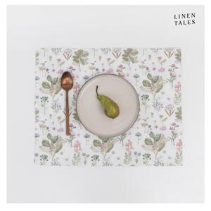 Textil tányéralátét 35x45 cm White Botany – Linen Tales