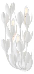 Quintiesse klasszikus fali lámpa flora fehér elsqn-flora-3w-wht