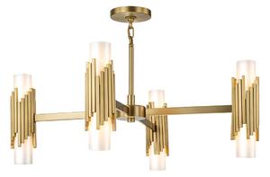 Elstead lighting klasszikus csillár marvele sárgaréz opál elsmarvele8-ab-opal