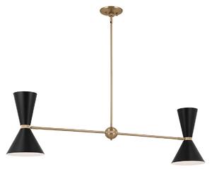 Kichler modern függeszték phix barna fekete elskl-phix2linearcbb