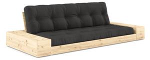 Sötétszürke kinyitható kanapé 244 cm Base – Karup Design