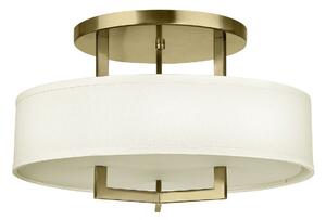 Hinkley lighting klasszikus mennyezeti lámpa hampton fehér sárgaréz elshk-hampton-sf-bb