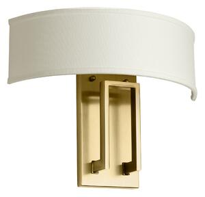 Hinkley lighting klasszikus fali lámpa hampton fehér sárgaréz elshk-hampton2-bb