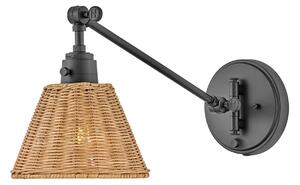 Hinkley lighting klasszikus boho fali lámpa arti fekete faipari elshk-arti-1w-bk-nr