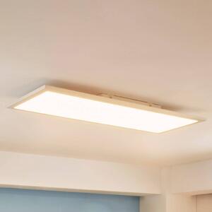 Arcchio Enja LED panel, 79,5 cm x 29,5 cm, dimmelhető, Fehér / opál, Dolgozószoba / Iroda, Alumínium
