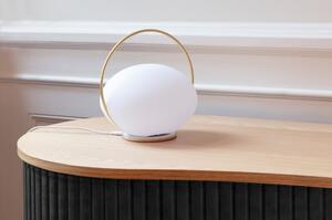 Fehér LED dimmelhető asztali lámpa (magasság 19 cm) Orbit – UMAGE