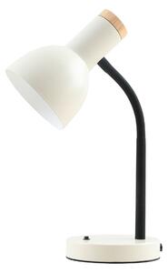 Italux modern asztali lámpa senza bézs fa itxtb-37263a-bg
