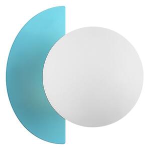 Italux modern fali lámpa nauti fehér kék itxwl-37482-blu