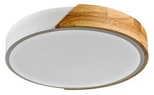 Italux modern mennyezeti lámpa nastro fehér fa itxplf-13186-wh-wo