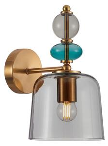 Italux modern fali lámpa namos füstös sárgaréz itxwl-27092b-mc-bro