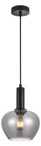 Italux modern függeszték stabla fekete füstös itxpnd-30084-1-bk-sg