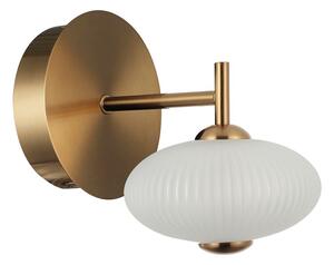 Italux modern fali lámpa nico fehér fekete arany itxwl-8545-1-bk-gd
