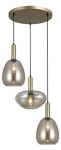 Italux modern függeszték gater arany itxpnd-23541-3-gd-ch