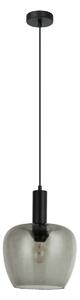 Italux modern függeszték aprica fekete füstös itxpnd-59769-bk-sg