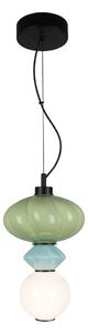 Italux modern függeszték tordi fehér matt fehér kék opál zöld itxpnd-94721-1a-mlti