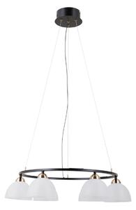 Italux modern függeszték montiela matt fekete arany itxpnd-34374-6-bk