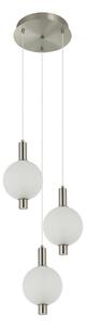Italux modern függeszték lenti fehér fekete arany itxpnd-83631-3-sc-wh