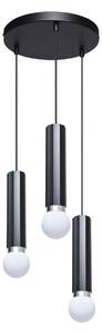 Italux modern függeszték macera fekete itxpnd-33849-3r-bk