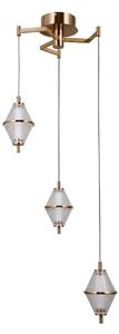 Italux modern függeszték fuente átlátszó arany itxpnd-34395-3-hbr