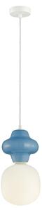 Italux modern függeszték latera fehér matt fehér kék opál itxpnd-94331-1l-blu