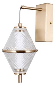 Italux modern fali lámpa fuente átlátszó arany itxwl-34395-1-hbr