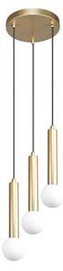 Italux modern függeszték filano opál arany itxpnd-33574-3-gd