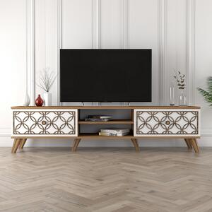 Class dió-fehér tv állvány 180 x 35 x 44 cm