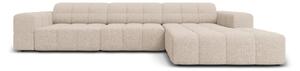 Bézs sarokkanapé (jobb oldali) Chicago – Cosmopolitan Design