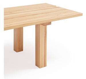 Étkezőasztal borovi fenyő asztallappal 100x260 cm Banda – Teulat