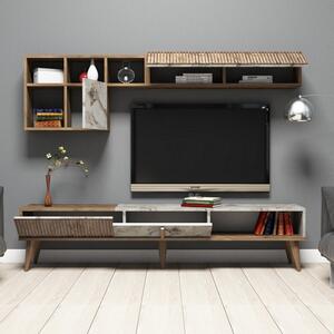 Milan dió-fehér tv szekrény