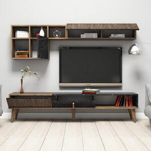 Milan dió-fekete tv szekrény