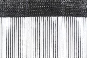 Fekete függöny ajtóra 100x200 cm String – Mendola Fabrics