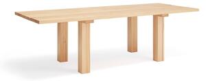 Étkezőasztal borovi fenyő asztallappal 100x260 cm Banda – Teulat
