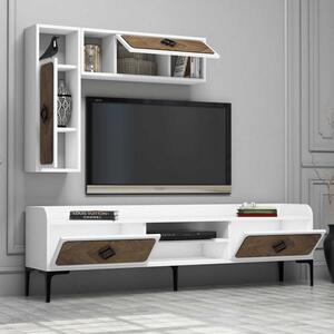 Samba fehér-dió tv szekrény