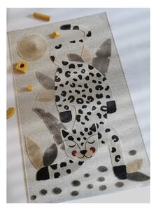 Bézs gyerek szőnyeg 80x125 cm Little Jaguar – Nattiot