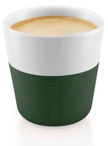Fehér-zöld porcelán eszpresszó csésze szett 2 db-os 80 ml – Eva Solo