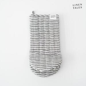 Len edényfogó Thin Black Stripes – Linen Tales