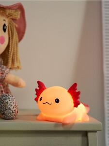 Sinsay - Gyerek LED éjjeli lámpa axolotl formában - pasztellpink