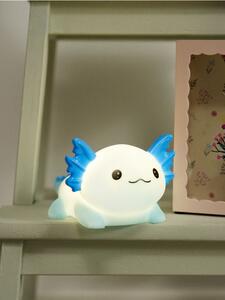 Sinsay - Gyerek LED éjjeli lámpa axolotl formában - világoskék