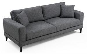 Nordic sötétszürke háromszemélyes kanapé