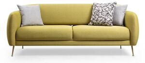 Sevilla sárga háromszemélyes kanapé