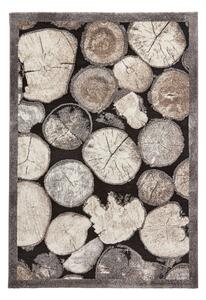 Szürke szőnyeg 120x170 cm Woodland – Think Rugs