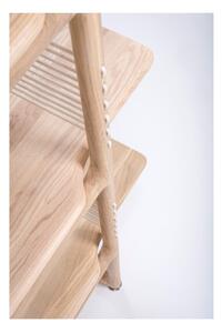 Muse tömör tölgyfa könyvespolc, magassága 216 cm - Gazzda