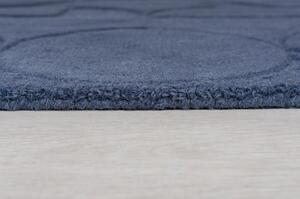 Gigi kék gyapjú szőnyeg, 160 x 230 cm - Flair Rugs